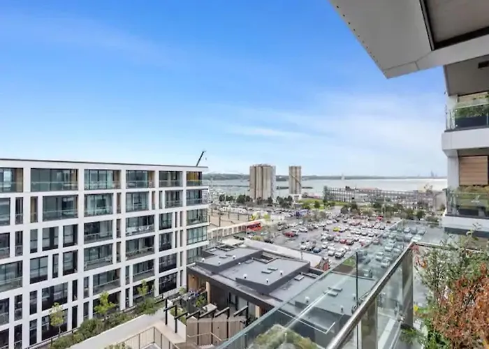 Sleek Modern Studio With Balcony